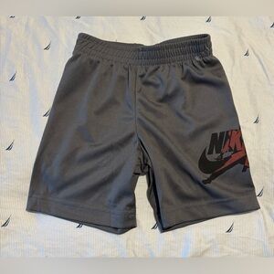 Jordan Men's Black and Red Athletic Shorts